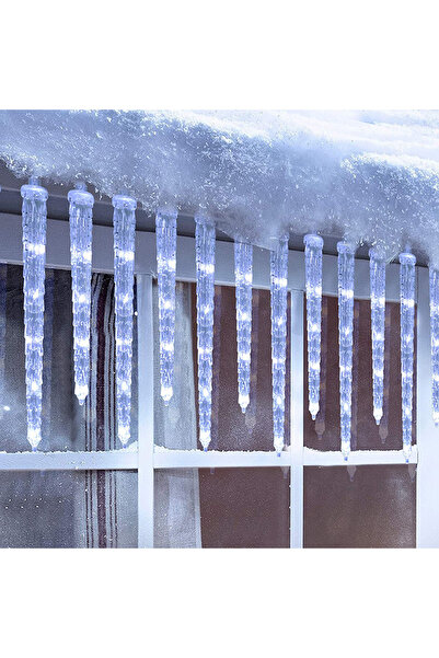 Optim Solution Icicle Lights Cool White 50cm, 8 Tubes (Wholesale)
