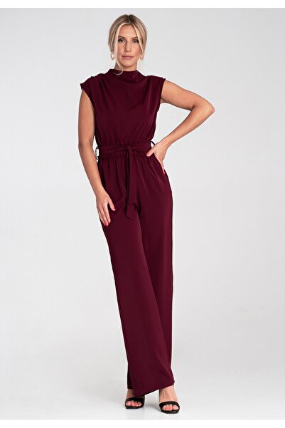 Figl Elegant jumpsuit for women - Party jumpsuit - Cherry M1196 size S/M