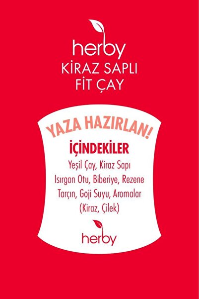 Herby 7 Days Summer Preparation - Cherry Sap Fit Tea 2-Pack