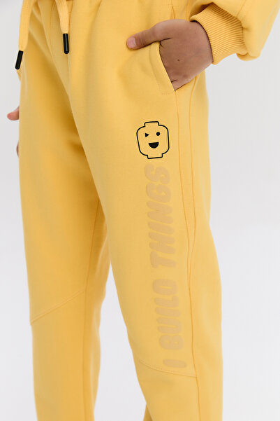 Nebbati Boy Yellow Tracksuit Bottom