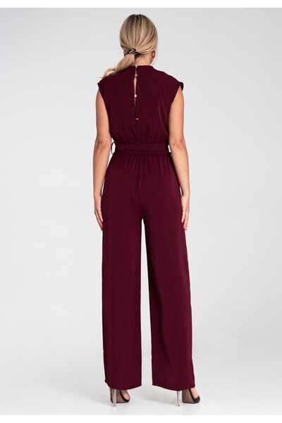 Figl Elegant jumpsuit for women - Party jumpsuit - Cherry M1196 size S/M