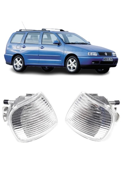 cme parts Volkswagen Vw Polo Classic Variant 1997-2002 Uyumlu Sağ + Sol Ön Si...