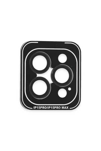 ceppark عدسة كاميرا معدنية من Joko iPhone 15 Pro Max PVD - أسود