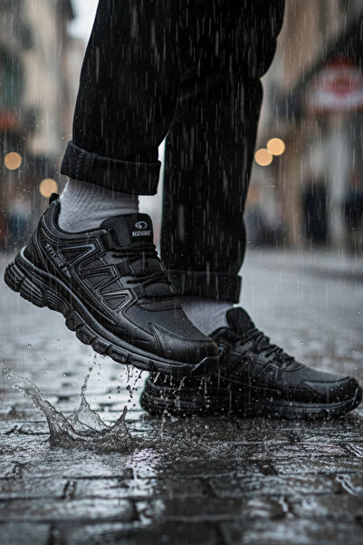 Giyyin Αθλητικά παπούτσια Sneaker Μαύρα Καθημερινά Άνετα Ποιοτικά Ορθοπεδικά ...