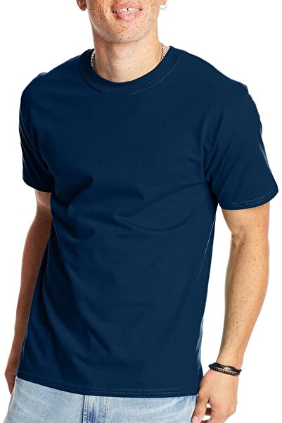 HANES Men's Beefy-T Classic Heavyweight Cotton Crewneck T-Shirt