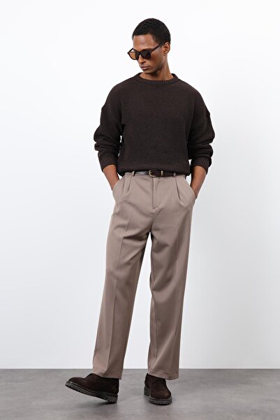 Antioch Brown Knitted Sweater Men's Sweater