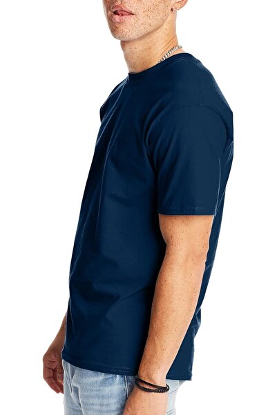 HANES Men's Beefy-T Classic Heavyweight Cotton Crewneck T-Shirt