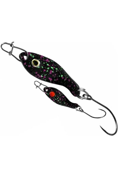 DELPHİN Rybo Oscillating Spoon, 2.5 cm, Neon, 0.5g, Hook No. 8