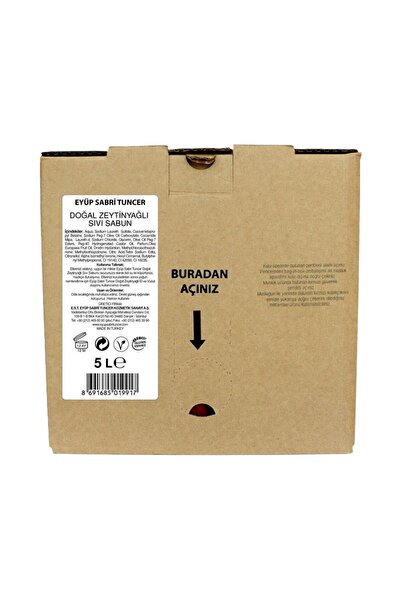 Eyüp Sabri Tuncer Natural Olive Oil Liquid Soap 5 Liters