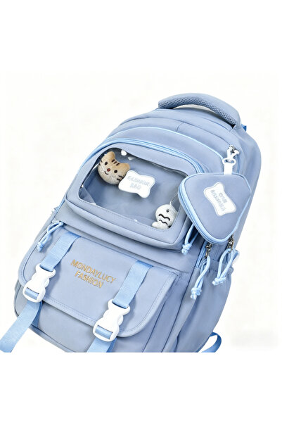 Generic Teen Girs Kid Students Elementary School Kids' School BagWith Large Capacity with wallet