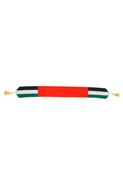 Generic Scarf For Men Women And Children With UAE Flag Color For UAE National Day And Flag Day- 14X120cm