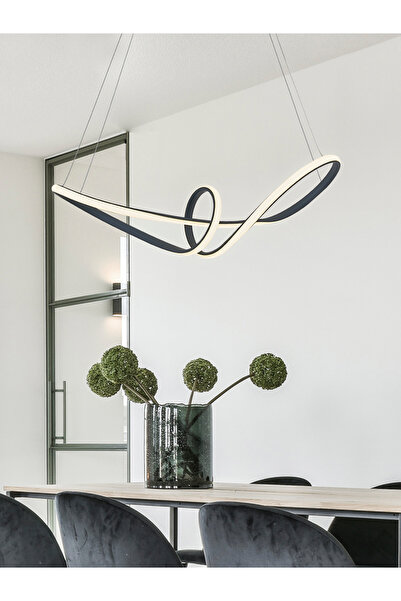 IŞILAY AYDINLATMA Yelken Antresit (Günışığı 4000 Kelvin ) Modern Led Avize Sa...