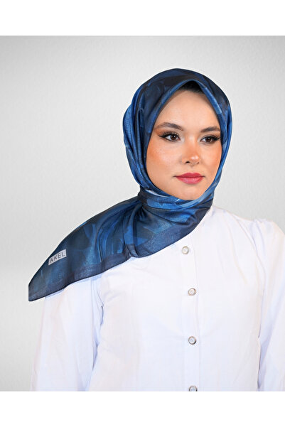 Akel Μοτίβο ψηφιακού κρυστάλλου σε κασκόλ – Αντιολισθητικό, λαμπερό και καθημερινή κομψότητα