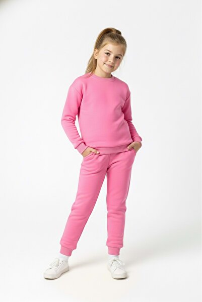 Mnk Baby&Kids Basic Pocketed Girls-Boys Transitional Kids Tracksuit Set M0077...