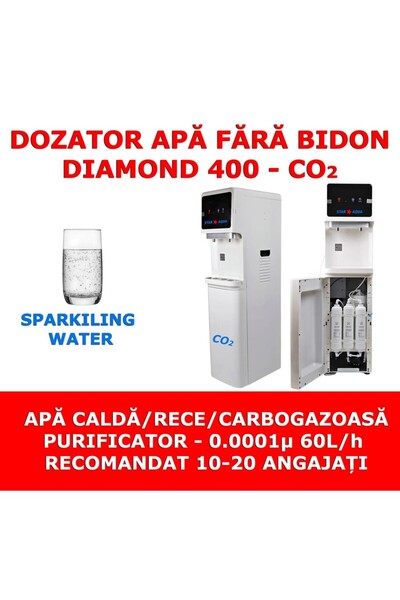 WaterRO Diamond 400 - 60 L/h - CO2 Water Dispenser -