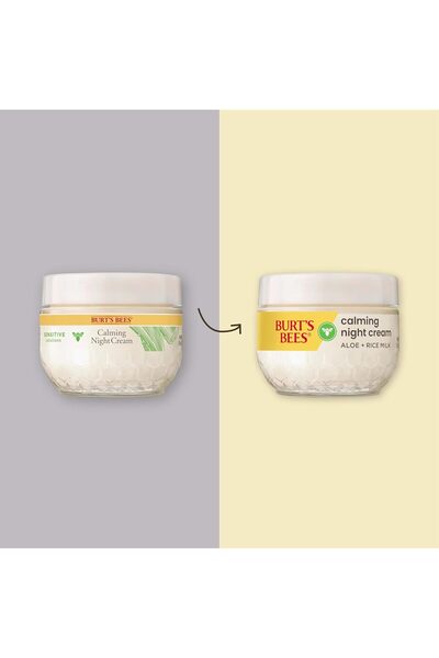 Burt's Bees Sensitive Night Cream, 1.8 oz (pack may vary)