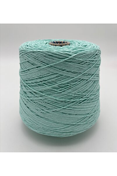 kumasfabrik (1 kg) Cotton Hand Knitting Yarn/Cotton Thread/Bag Thread/Punch Thread/Light Mint Green