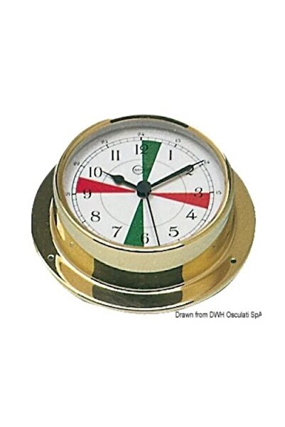 OSCULATI Ceas Barigo Tempo M cu recepție radio, carcasă 110x32 mm, cadran 85 mm