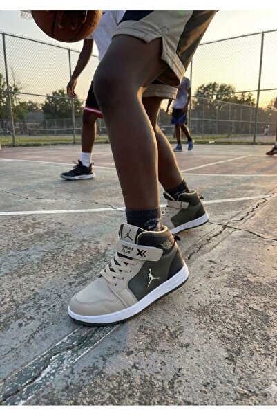 mustey أحذية كرة السلة للأطفال للجنسين، أحذية رياضية