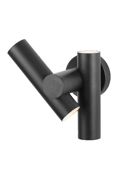 V-TAC CORP ILUMINAT LED 2 CAI 6W 600LM 3000K IP44 - NEGRU