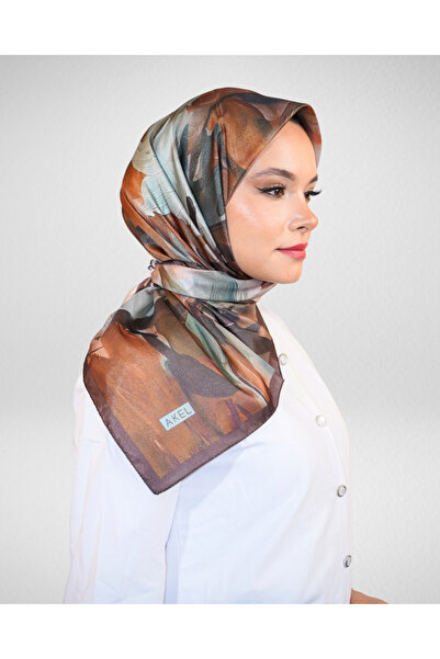 Akel Μοτίβο ψηφιακού κρυστάλλου σε κασκόλ – Αντιολισθητικό, λαμπερό και καθημερινή κομψότητα