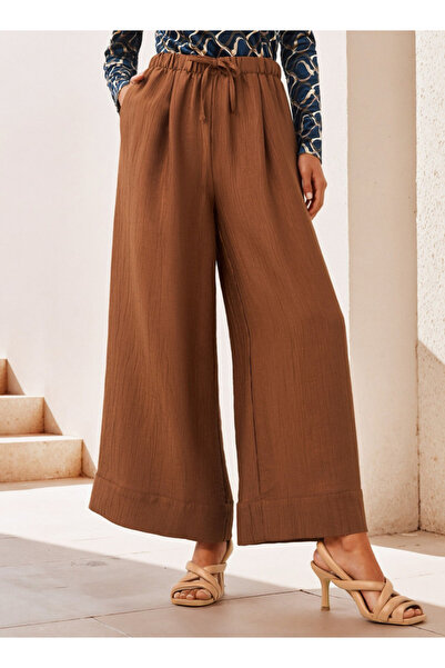 FAV Textured Wide Leg Pants