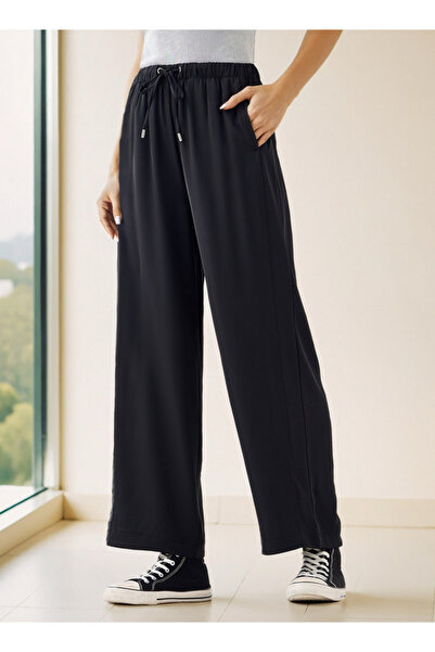 FAV Wide-Leg Flexi Waist Pants with Pockets