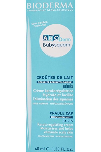 Bioderma كريم ABCDerm Baby Squam Cradle Cap للرضع والأطفال، 200 مل