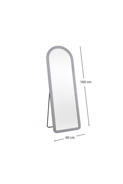 Ebticar Standing Arch Mirror – Grey (160×60)