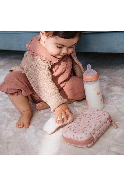 Suavinex Daily Nail Care Gift Set for Girls, 6-piece, Pink (Silicone)