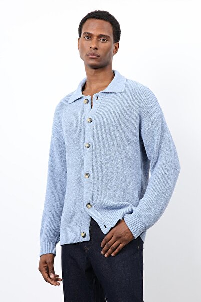 Antioch Baby Blue Knitted Sweater for Boys