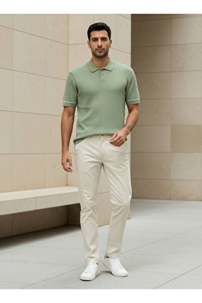 FAV Men Slim Fit Chinos with Pockets