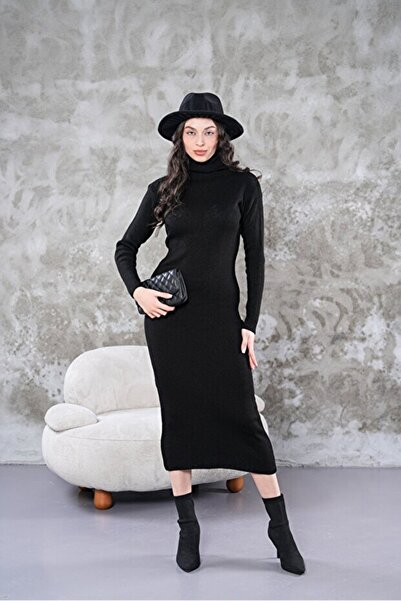 norvell Corded Knitwear Dress