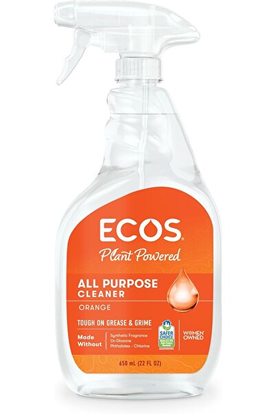 ECOS مزيل دهون المطبخ الصديق للبيئة - برتقالي، 650 مل