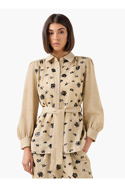 FAV قميص بحزام مع ترتر