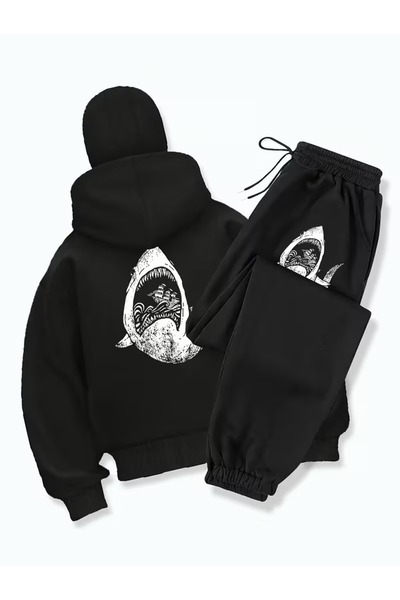 Flaubert - طقم بدلة رياضية كار ماسكلي نينجا يونيسكس بسحاب، كارديجان بسحاب سميك بثلاث خيوط nn3