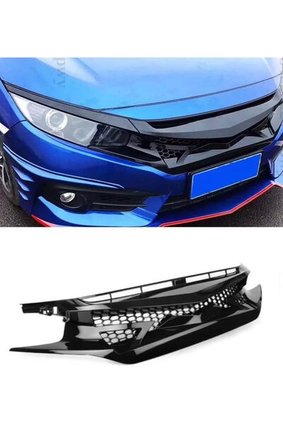 X POWER TUNİNG HONDA CİVİC 2017-2018 FC5 MAKYAJSIZ KASA BATMAN ÖN PANJUR