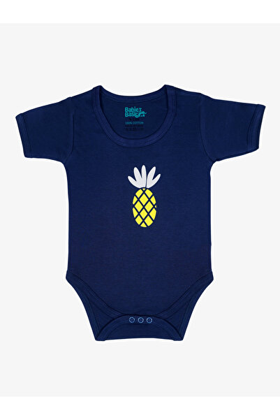 Babies Basic By Styli 5-Piece 100% Cotton Bib, Romper, Mittens, Cap and Sleepsuit Set