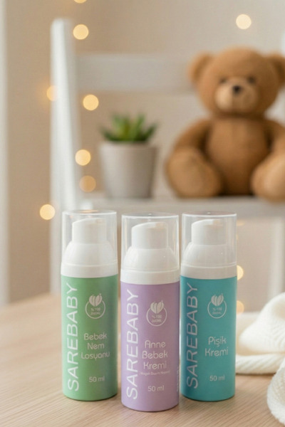Sarebaby Bebek Bakım Seti %100 Doğal Avantajlı Set