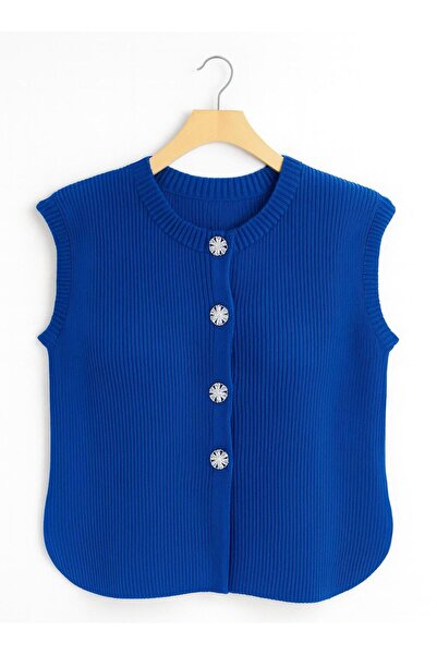 ATE ÖZGÜNEŞ TRİKO TEKSTİL 4X4 Buttoned Sweater