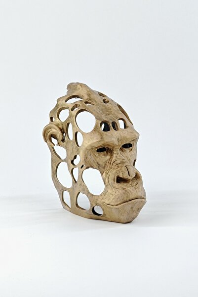 ChillOutlet Gorilla Gold Furniture Decoration 20×14.5 cm