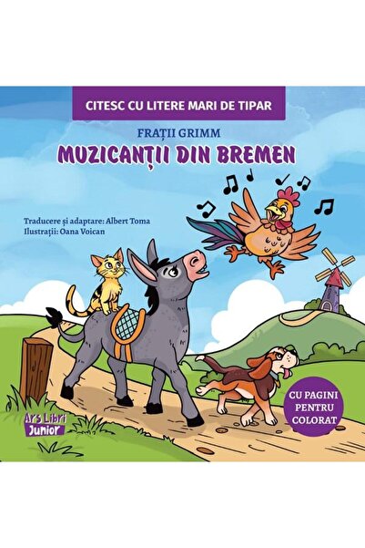 Editura Ars Libri Junior Muzicantii din Bremen. Citesc cu litere mari de ti