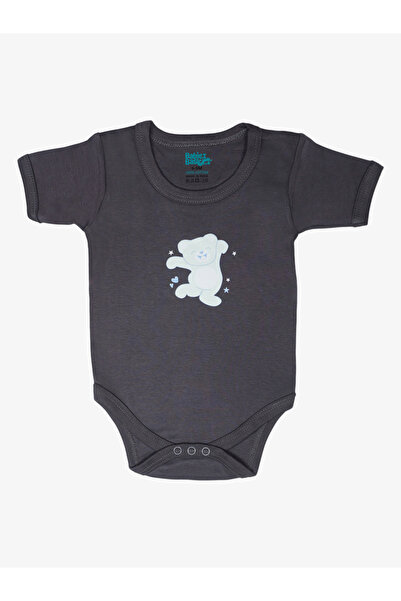 Babies Basic By Styli 5-Piece 100% Cotton Bib, Romper, Mittens, Cap and Sleepsuit Set