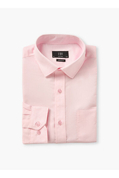 FAV Men Regular Fit Collared Long Sleeves Shirt - Set of 2