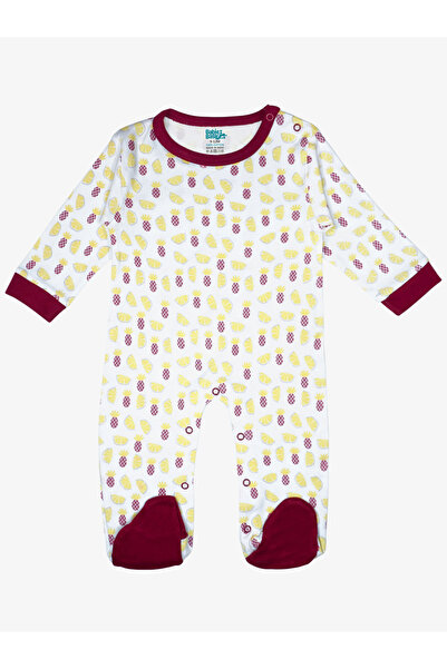 Babies Basic By Styli 5-Piece 100% Cotton Bib, Romper, Mittens, Cap and Sleepsuit Set