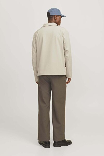 Jack & Jones Men's Cream Jacket Model Code: (12270677) Jjeperfect Shacket Sn