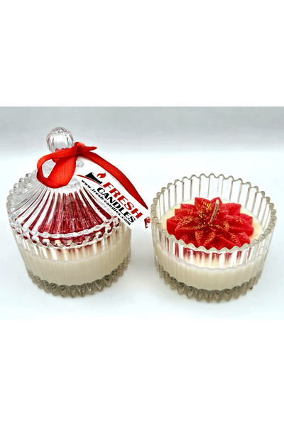 Fresh Candles Heart Candy Scented Candle – Lavender, 220g, Glass