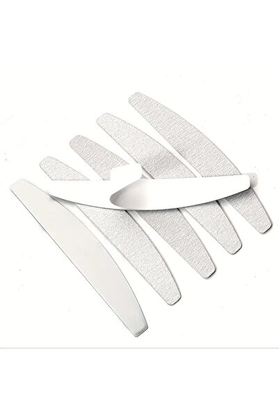 global fashion Set of 50 file refills for metal crescent base, grit 80