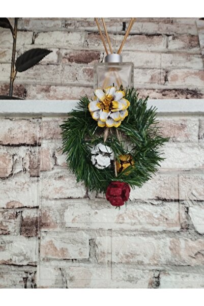 bayram taşcıoğlu home desing New Year's Concept Special Design Gift Door Wall Ornament Pinecone Garland Door Ornament