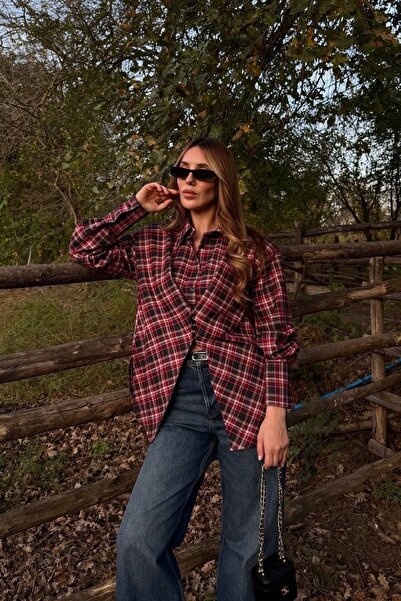 Laluvia Red Vogar Shirt - 110241